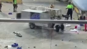 Un chariot motorisé devient incontrôlable à l’aéroport de Chicago 