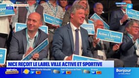 Nice reçoit le label "Ville Active et Sportive"