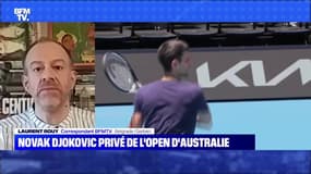 Novak Djokovic privé de l'Open d'Australie - 16/01