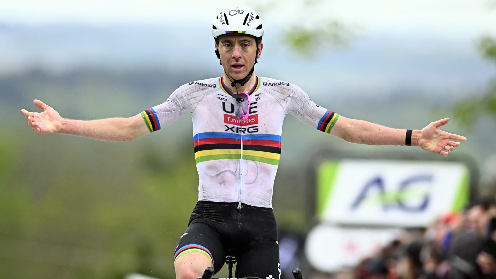 Tadej Pogacar vainqueur de la Flèche Wallonne - le 23/04/2025