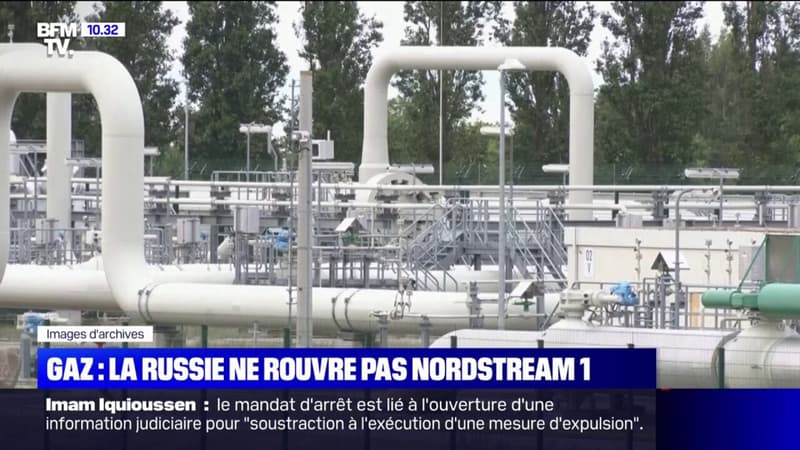 La Russie prolonge l'arrêt du gazoduc Nord Stream