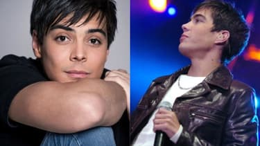 Mickaël Lumière (à gauche) va incarner Grégory Lemarchal (à droite)