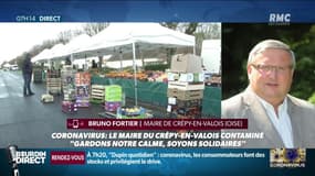 Bruno Fortier, maire de Crépy-en-Valois dans l’Oise porteur du Coronavirus : "Je suis passé du statut d'homme normal au statut d'homme pestiféré"