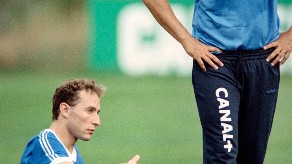 Papin et Platini Papin et Platini