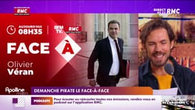 Arnaud Demanche pirate le Face A Face et prépare les petites fiches politiques d'Apolline