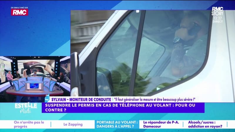 Suspendre le permis en cas de téléphone au volant : "Ils se prennent pour des pilotes", souffle Sylvain