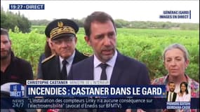 Christophe Castaner: "La plupart des incendies sont dus à des mauvais usages"