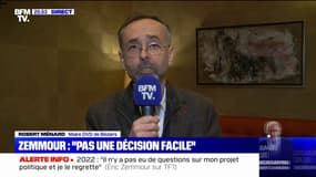 Robert Ménard: "Eric [Zemmour] se trompe de faire ce procès" à Gilles Bouleau