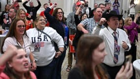 Des supporters de Donald Trump dans le Wisconsin