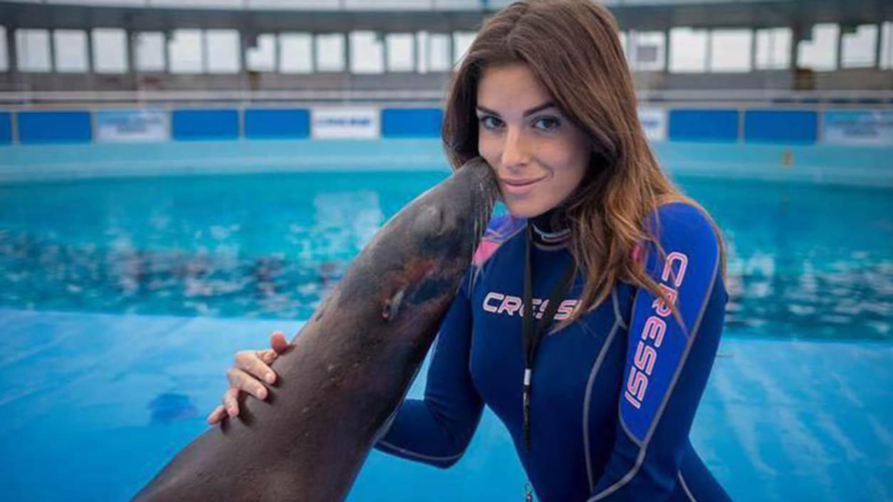 Gessica Notaro, Miss Italie 2007, avant d'être attaquée à l'acide 