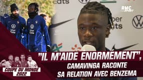 Équipe de France : "Il m'aide énormément", Camavinga raconte sa relation avec Benzema