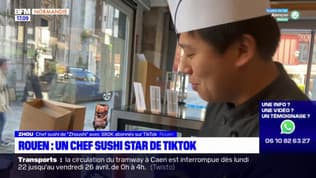Rouen: Zhou, le chef sushi star de Tiktok