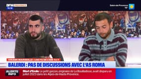 "On ne peut pas se le permettre": les Marseillais ne veulent pas d'un départ de Balerdi