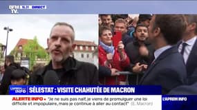 Visite d'Emmanuel Macron à Sélestat: "On a l'impression qu'il ne nous écoute pas"