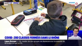 Covid : 200 classes fermées dans le Rhône
