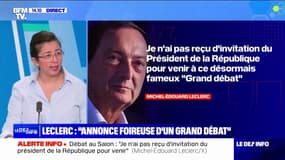 Grand débat au Salon de l'agriculture: Michel-Édouard Leclerc dénonce "une grossière manipulation" et "un coup de com'"