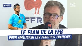 Rugby : Comment la FFR compte améliorer le niveau des arbitres français