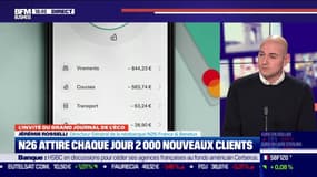 Jérémie Rosselli (N26 France): "N26 en France, c'est plus de 2.000 nouveaux clients par jour" et "700.000 nouveaux clients sur les 12 derniers mois"