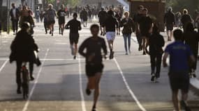 Jogging sur les quais de Seine