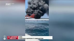 "Est-ce qu'on a voulu me piéger?": Gims se pose toujours des questions sur l'incendie de son yacht en Corse