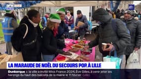 Lille: la maraude de Noël du Secours populaire ne veut oublier personne