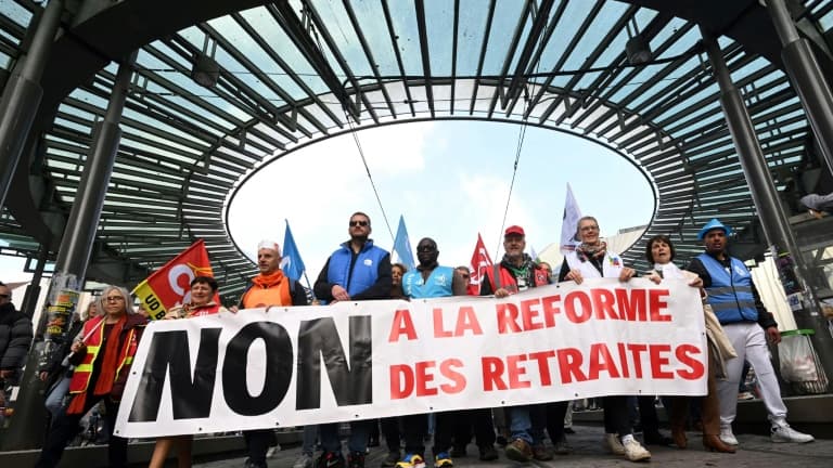 Manifestation à Strasbourg le 1er mai 2023 