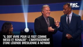 "Il doit vivre pour le foot comme Messi et Ronaldo" : l'avertissement d'une légende du Brésil à Neymar