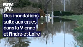 Des habitants évacués suite aux inondations dans la Vienne et l'Indre-et-Loire
