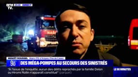 Crues dans le Pas-de-Calais: "On commence à voir les mesures concrètement, mais il faut que ce soit permanent", estime le maire d'Arques, Benoît Roussel