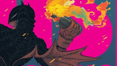 Un visuel de Dark Knight Returns: The Golden Child de Frank Miller et Rafael Grampa