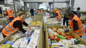 Les banques alimentaires se trouvent en difficulté face aux coûts de l'énergie (photo d'illustration).  