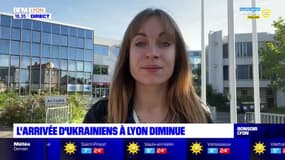 L'arrivée d'Ukrainiens à Lyon diminue