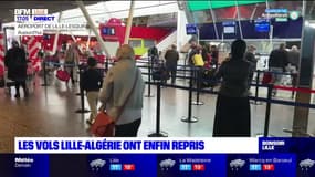 Après deux ans d'interruption, les vols Lille-Alger ont repris