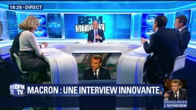 Emmanuel Macron: une interview innovante