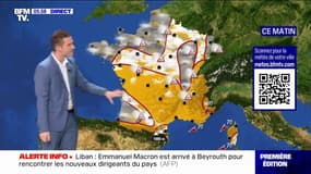Une France coupée en deux avec du soleil dans le sud de l'Hexagone et de la grisaille dans le nord