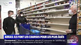 Pendant le confinement, Ils font les courses pour les plus âgés