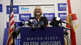 Eileen Higgins, première femme maire de Miami, le 10 décembre 2025.