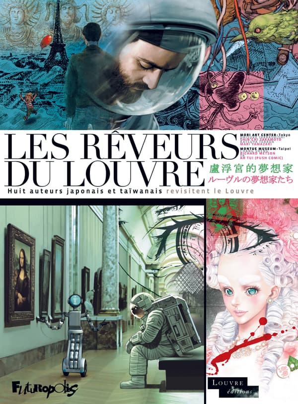 Couvertures des Rêveurs du Louvre Couvertures des Rêveurs du Louvre