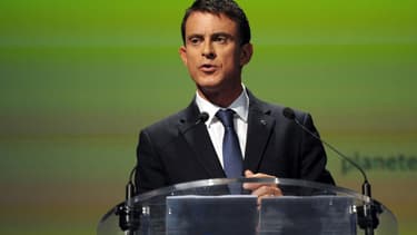 Manuel Valls, dimanche, au congrès du Parti radical de gauche.