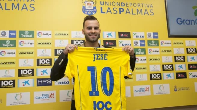 Jesé prêté par le PSG à Las Palmas