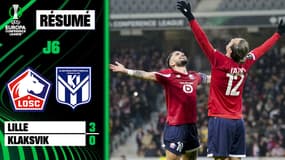Résumé : Lille 3 -0 KI Klaksvik - Conference League (6e journée)