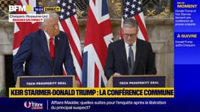 Reconnaissance de la Palestine: "un de nos rares désaccords" avec Keir Starmer, assure Donald Trump