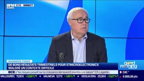 Jean-Marc Chery (STMicroelectronics) : De bons résultats trimestriels pour STMicroelectronics malgré un contexte difficile - 27/10
