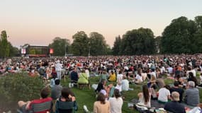 25.000 personnes présentes pour le grand concert gratuit dans le parc de la Tête d'Or.