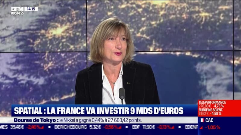Spatial: la France va investir 9 milliards d'euros