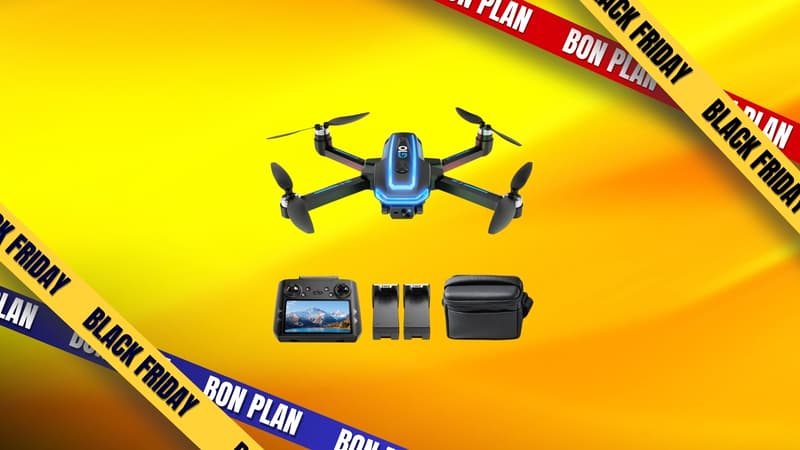 3x moins cher que DJI : ce drone très bien noté est à prix Black Friday