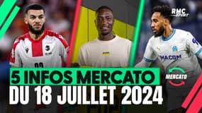 Mikautadze, Guirassy, Aubameyang ... Les 5 infos mercato du 18 juillet à 20h