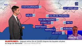 Météo Bouches-du-Rhône: de la pluie attendue ce vendredi, le département en vigilance "vague et submersions", 23°C à Marseille