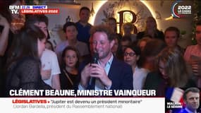 Clément Beaune conserve son poste de ministre délégué aux Affaires européennes, élu de justesse face à Caroline Mecary (Nupes) à Paris
