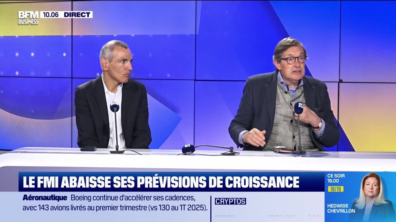 Les Experts : Le FMI abaisse ses prévisions de croissance - 15/04